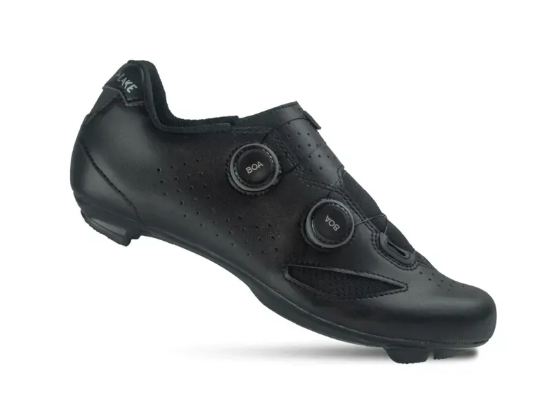 Lake CX190 Cycling Shoes in Black/Silver