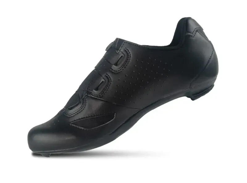 Lake CX190-X Wide Cycling Shoes in Black/Silver-2