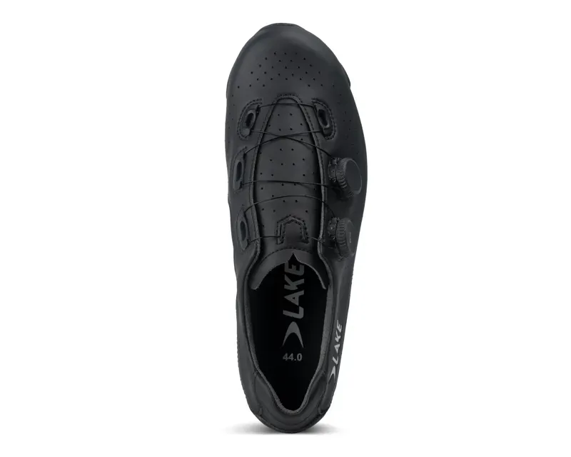 Lake CX400 Cycling Shoes in Black/White-3