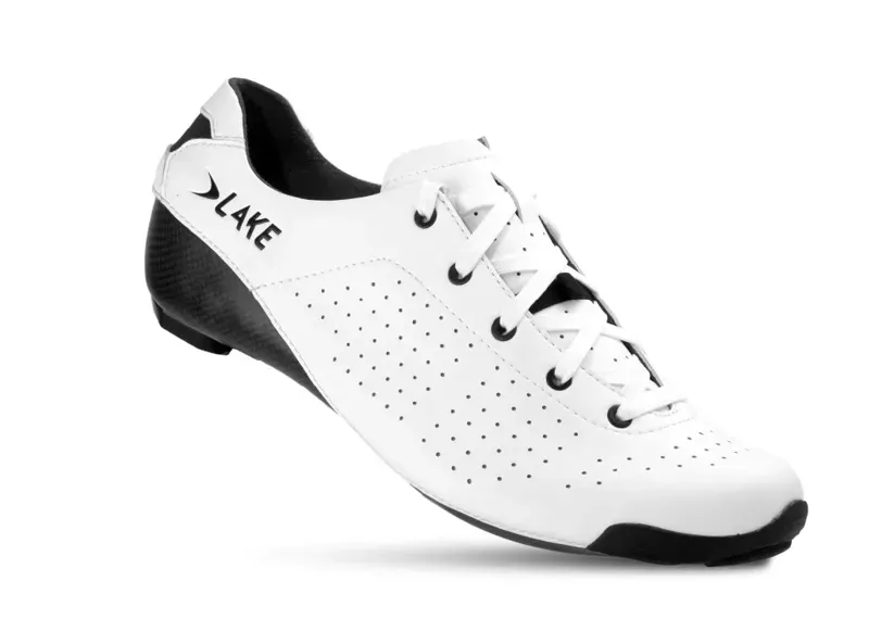 Lake CX400L Shoes in White/Black-1
