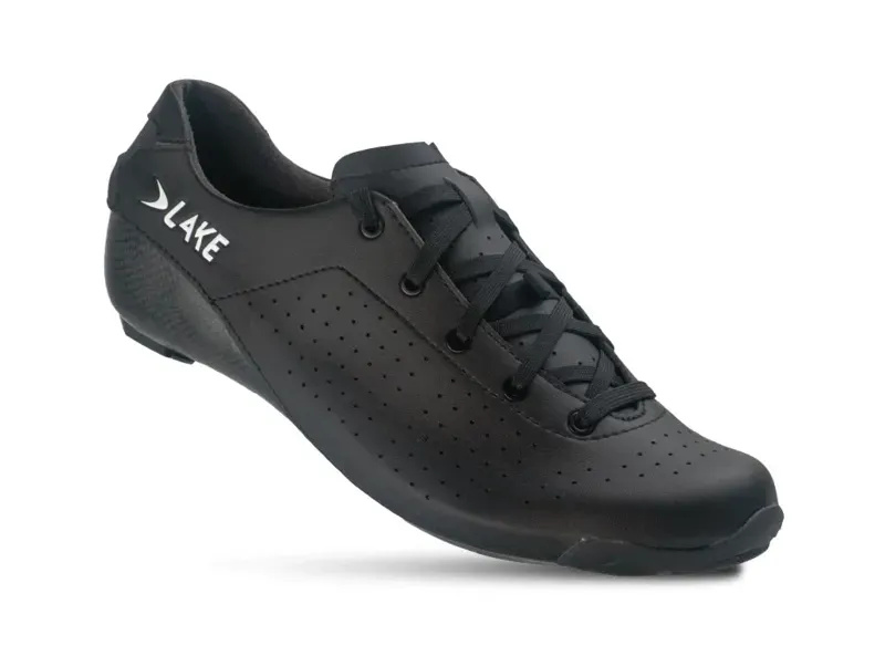 Lake CX400L Shoes in Black/White-1