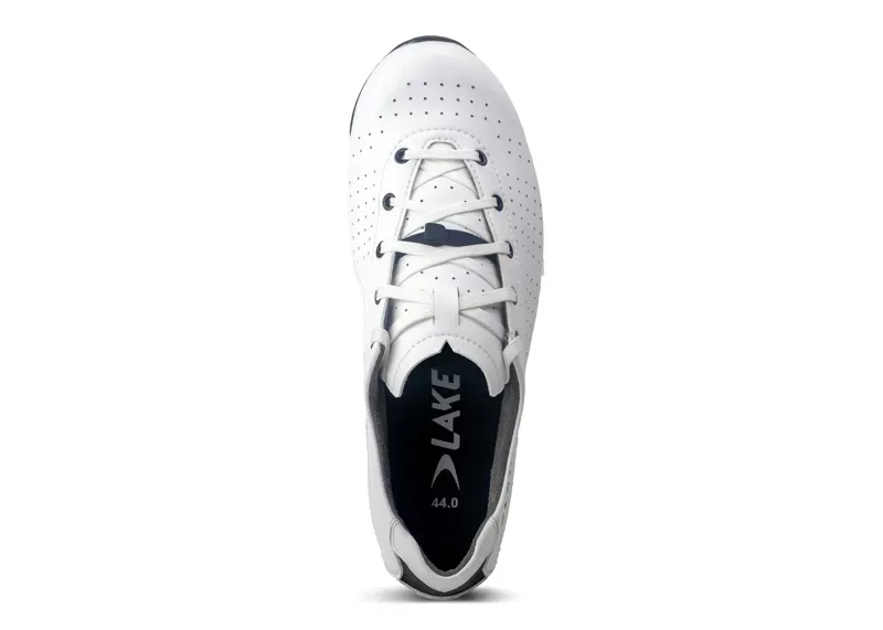 Lake CX400L Shoes in White/Black-3