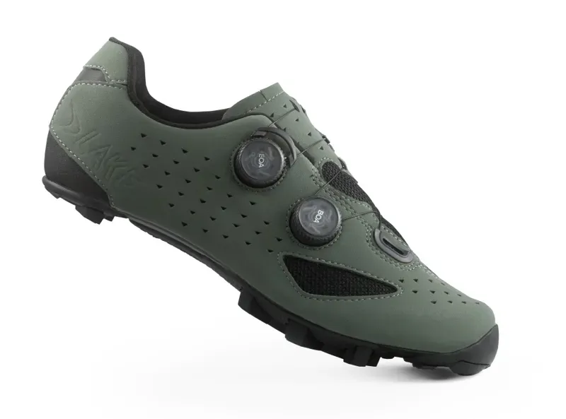 Lake MX238-X Gravel Wide Cycling Shoes in Beetle/Black Microfiber