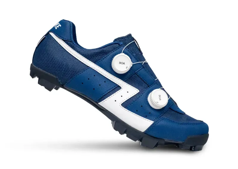 Lake MX30G Gravel Shoes in Mesh-Blue/White