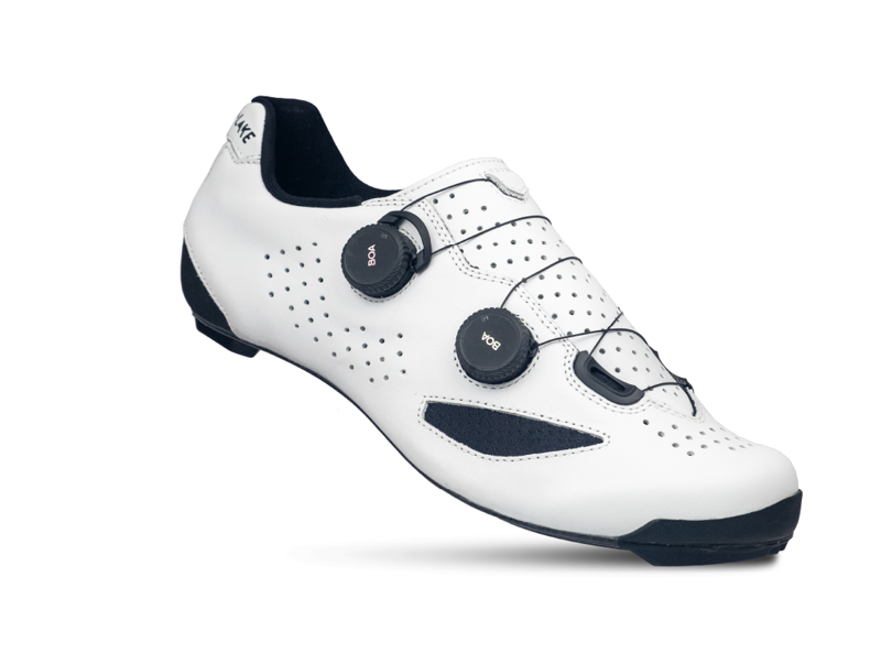 Lake CX239-X Road Cycling Shoe in White/Black-1