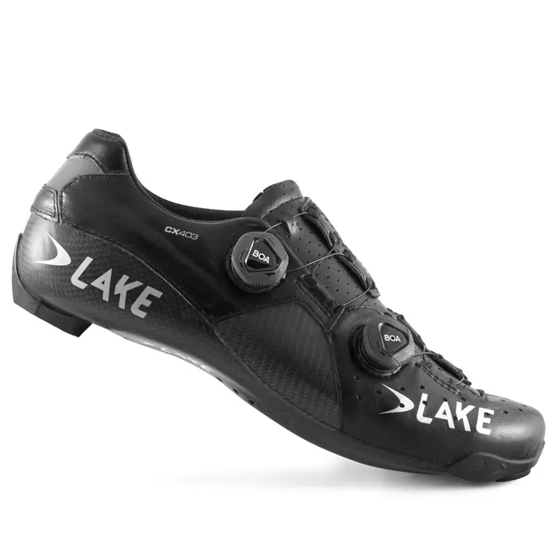 Lake CX403 CFC Carbon Road Shoe in Black