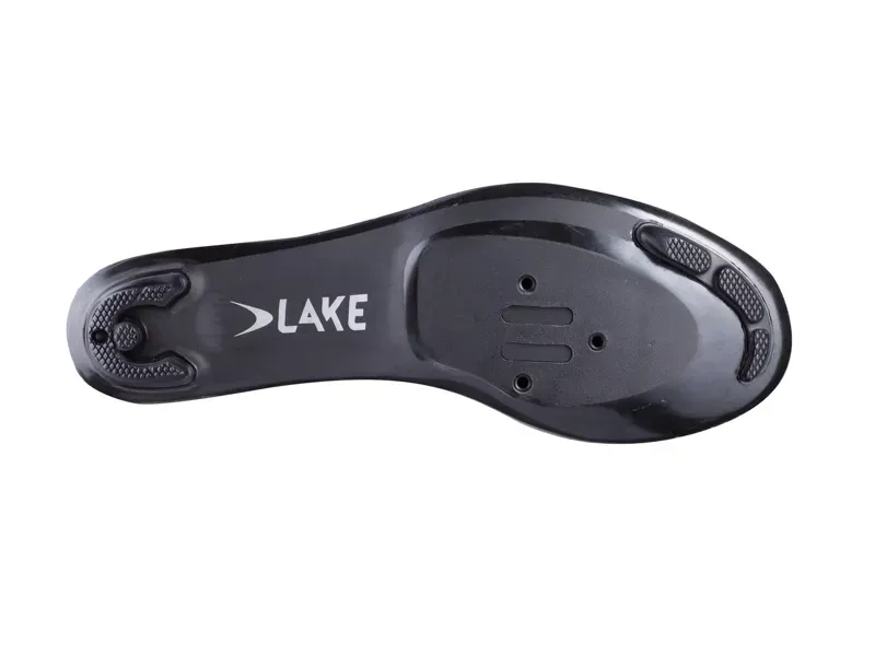 Lake CX190 Cycling Shoes in White/Black-4