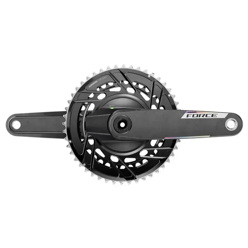 SRAM Force AXS E1 DUB 35-tooth Crankset w/ Power Meter Spider in Black